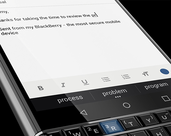 BlackBerry'nin Android Telefonu KeyOne'nin Görselleri!