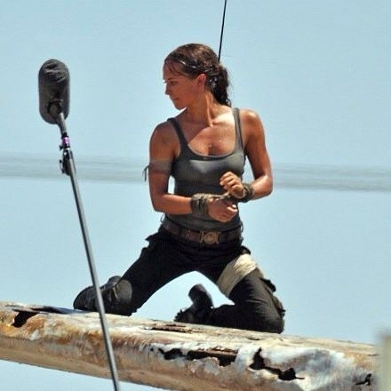 Yeni Lara Croft ilk kez görüntülendi!